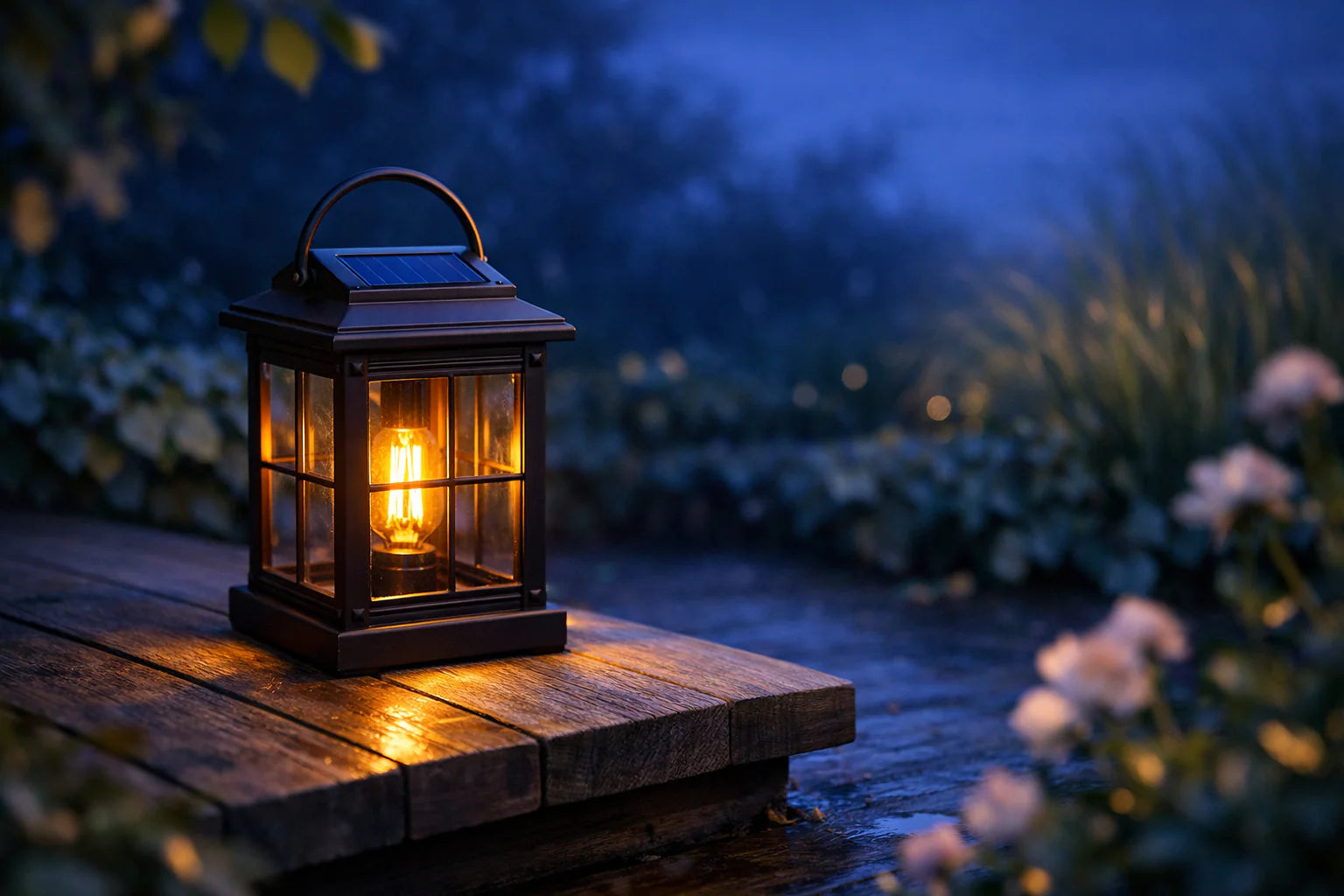 Lanterne solaire pour jardin : guide d'achat et choix 2026 - Laynna