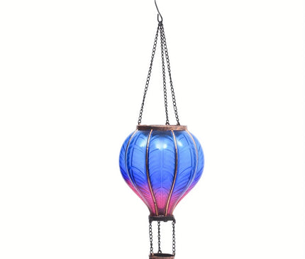 Lanterne Solaire Montgolfière LED – Déco Terrasse d'Été