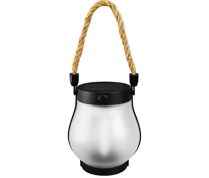 Lanterne Solaire Suspendue Effet Flamme – Ambiance Terrasse